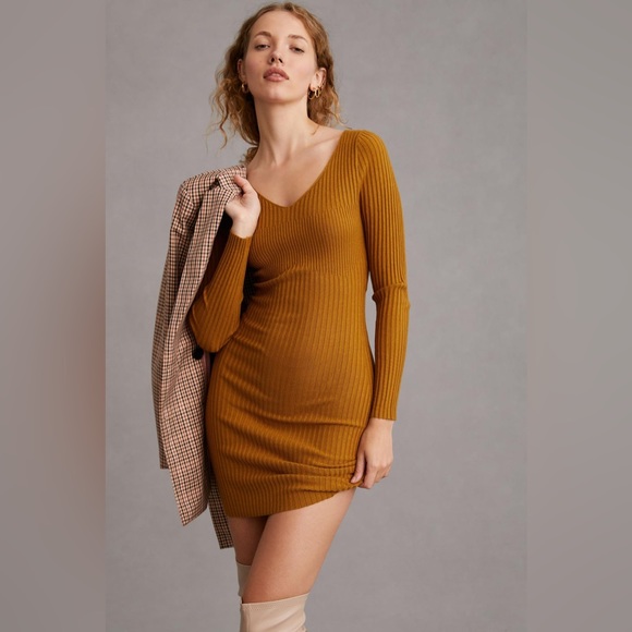 Daily Practice by Anthropologie Ribbed Dress - Picture 2 of 6
